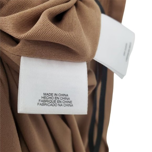 Anne Klein Short Sleeve  Textured Striped Dress - Picture 12 of 13